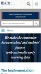Mobile Screenshot of earlywarningsystems.org